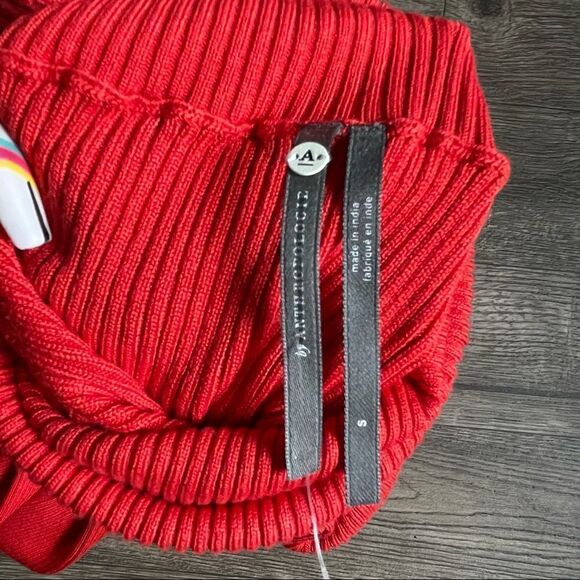 Revolve ANTHROPOLOGIE Cecilia Puff-Sleeved Turtleneck Sweater - Picture 13 of 15